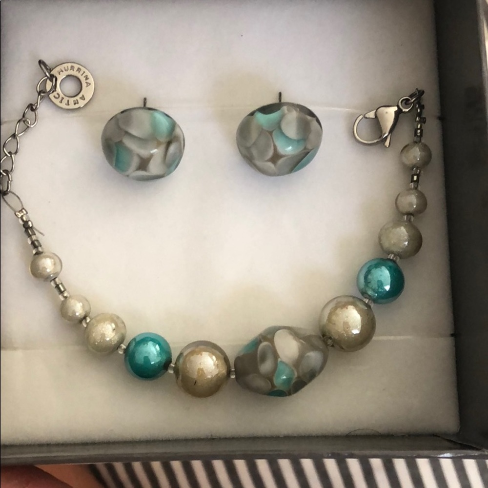 Bracelet with Earing set
